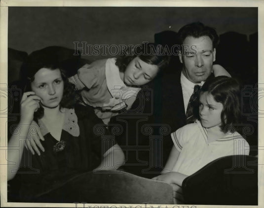1938 Press Photo Los Angeles California Ida May Shooting Talbot Betty John C