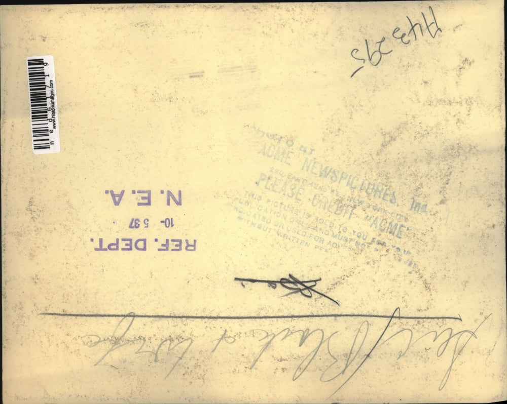 1937 Press Photo Seic Black and Wife