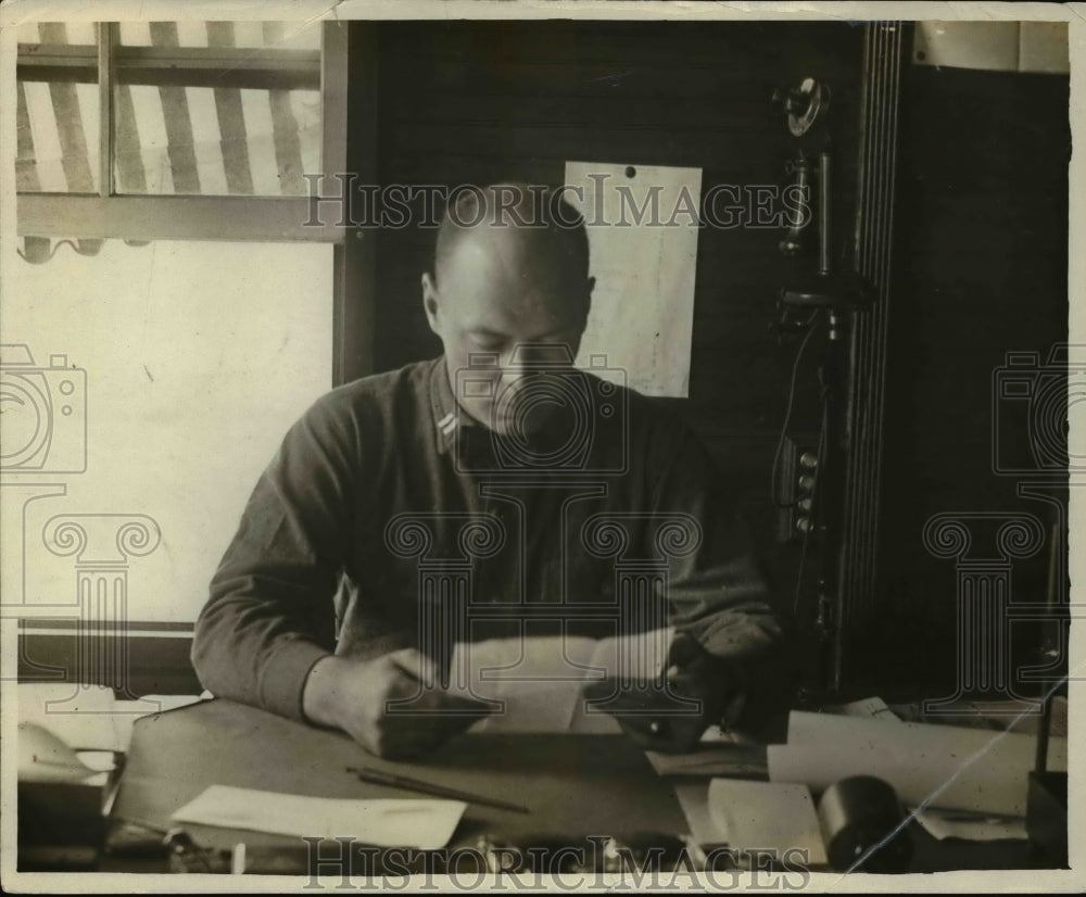 1918 Press Photo Captain W. G. Kilner
