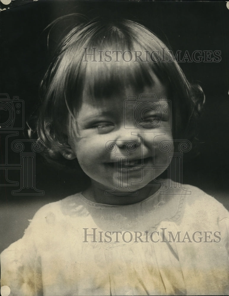 1924 Press Photo Lois Jane Jeckel is country's youngest whistler taught by her