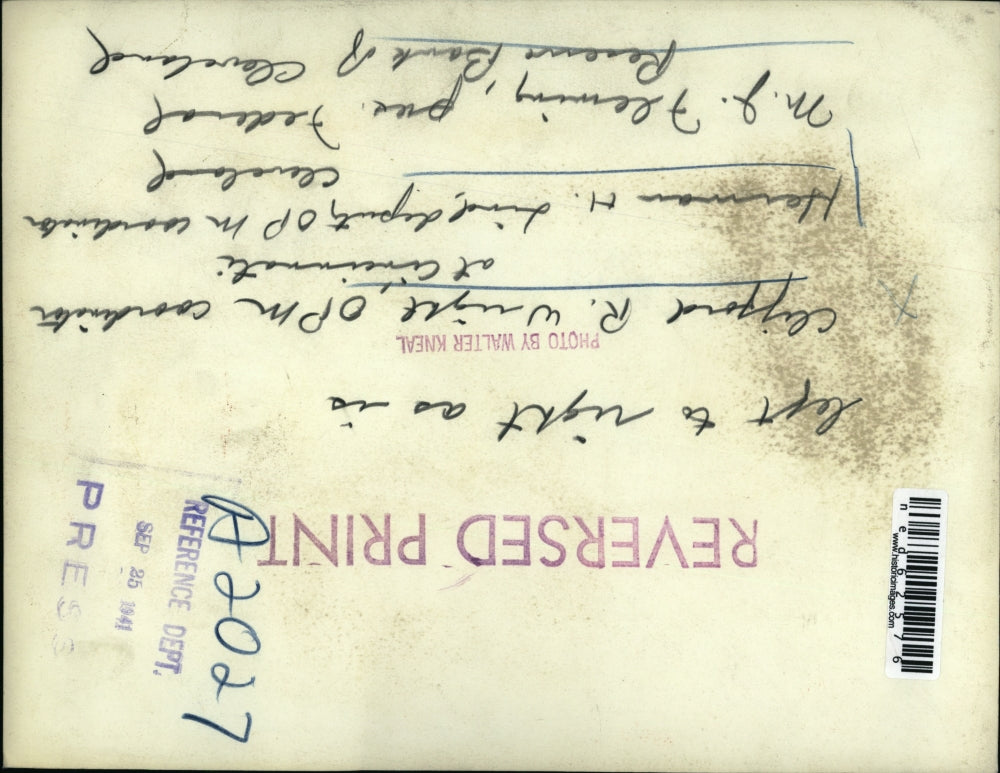 1941 Press Photo Clifford R Wright, Herman H LInd and M J Fleming