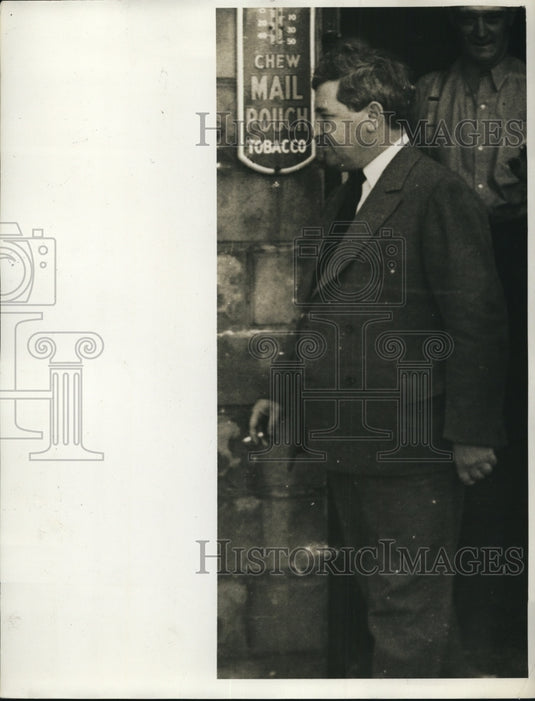 1934 Press Photo James F Dewey US Dept of labor conciliator