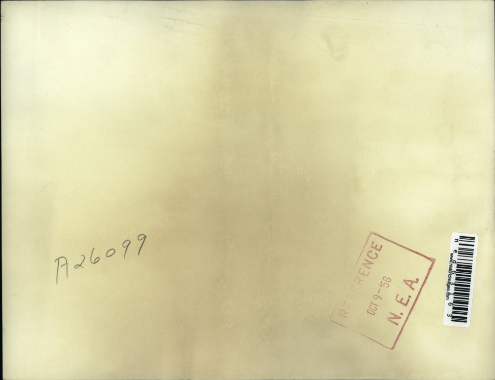 1956 Press Photo Group of Mayors from Brazil visit Chicago stockyars