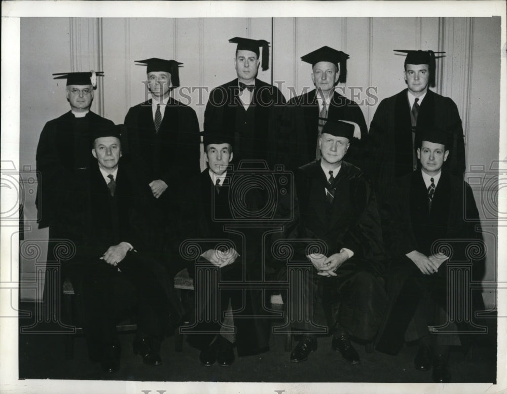 1941 Press Photo Honorary Degrees at the annual commencement of Union College