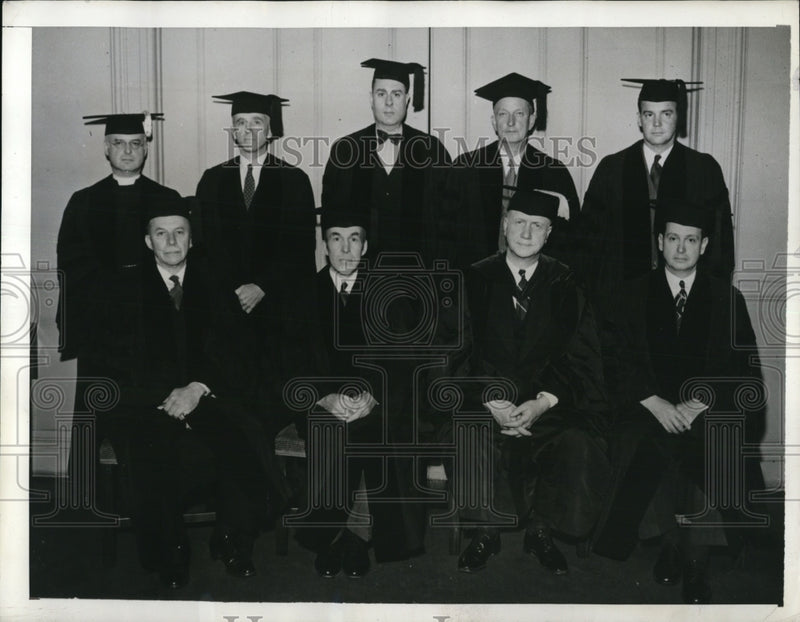 Load image into Gallery viewer, 1941 Press Photo Honorary Degrees at the annual commencement of Union College
