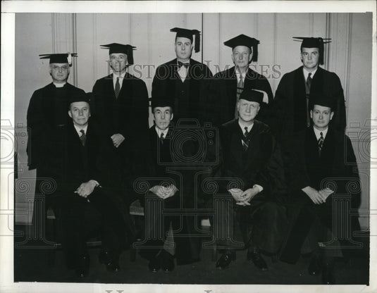 1941 Press Photo Honorary Degrees at the annual commencement of Union College