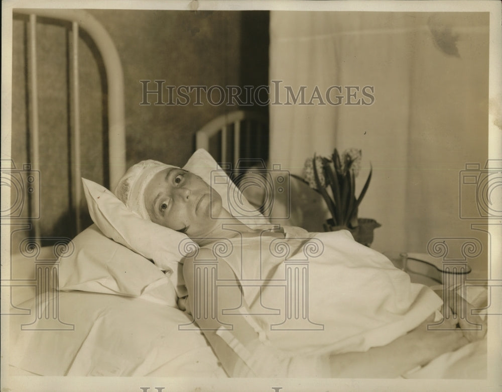 1932 Press Photo Mrs. Lloyd Butler, a tornado victim