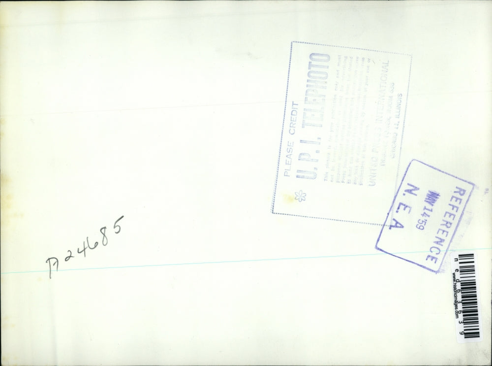 1959 Press Photo Joseph Saindon & Neil Carroll, unharmed hostages from revolt