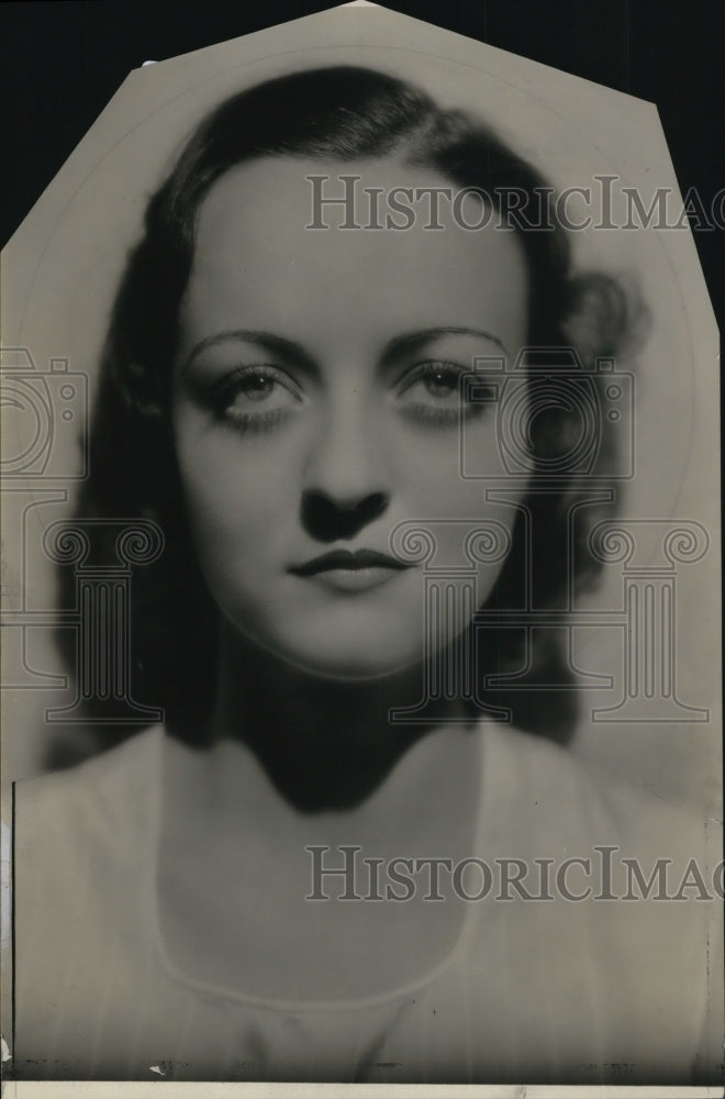 1932 Press Photo Elma Gresham