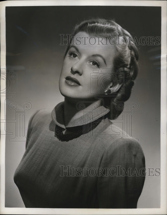 1948 Press Photo Ann Summers featured in Mr. Ace & Jane - ned64086