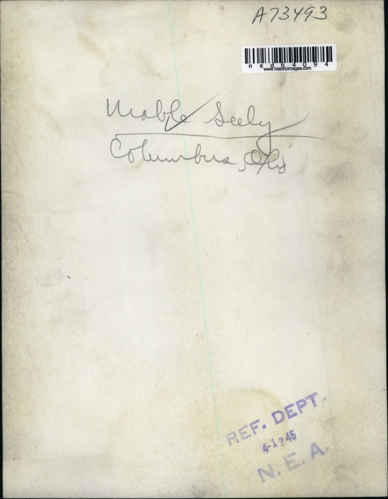 1945 Press Photo Neobel Seely from Columbus, Ohio