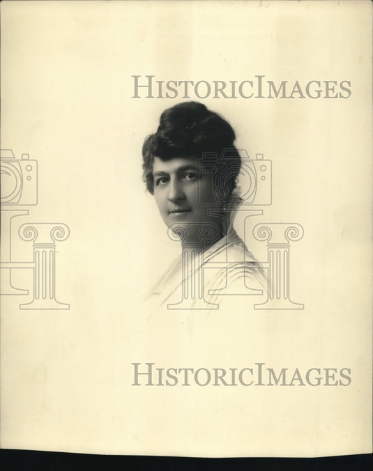 1922 Press Photo Bina M West founder of Woman's Benefit Asson