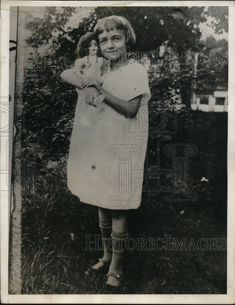 1931 Press Photo Mary Lee age 13 berfore murdered by O Jones in Baltimore Md