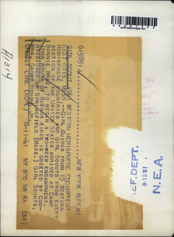 1941 Press Photo Irma Acuna and Mrs. garry Hough, Jr