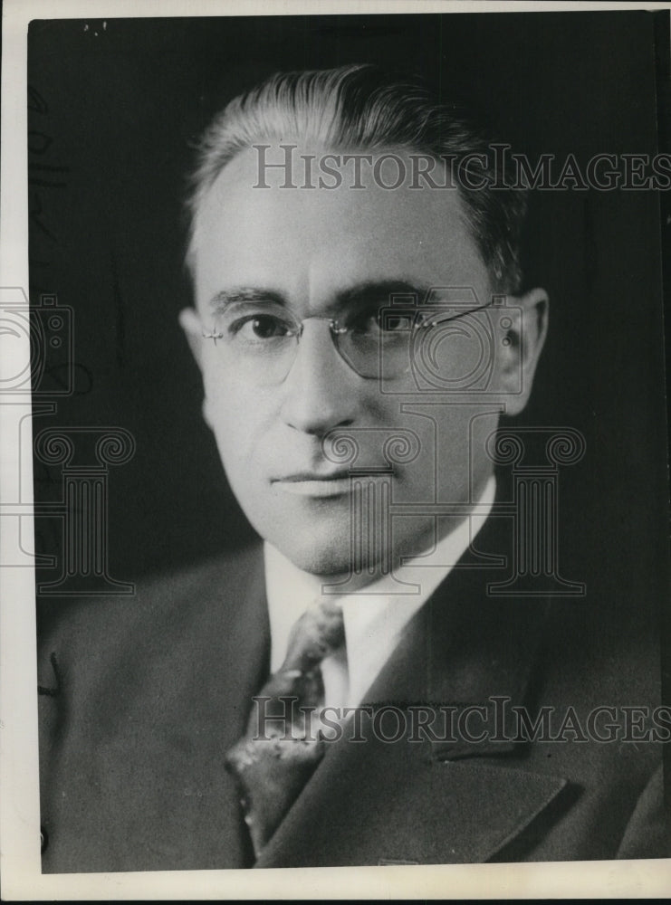 1933 Press Photo Judge Julius Kovachy
