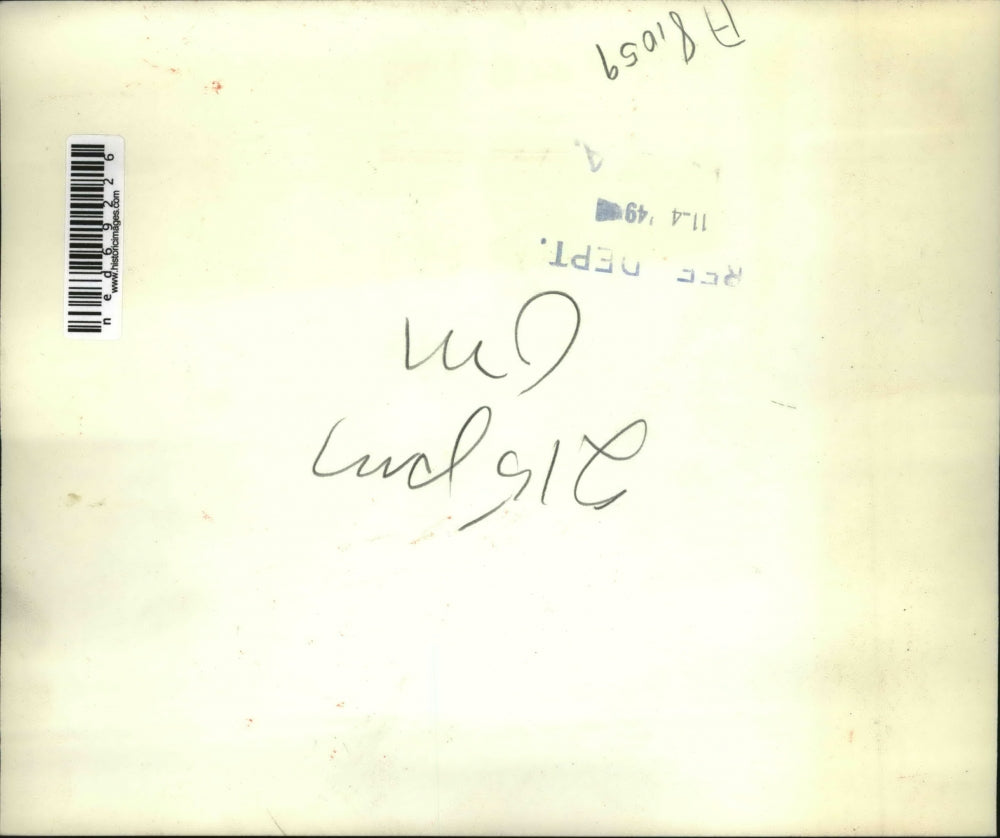 1949 Press Photo of Mrs Edward Totty and her eight children,