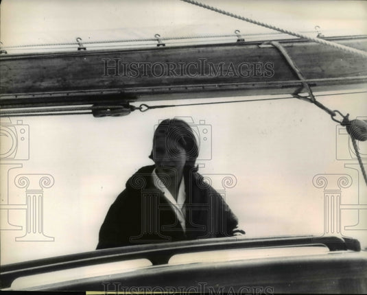 1965 Press Photo Princess Anne in the 34-ton Bloodhound