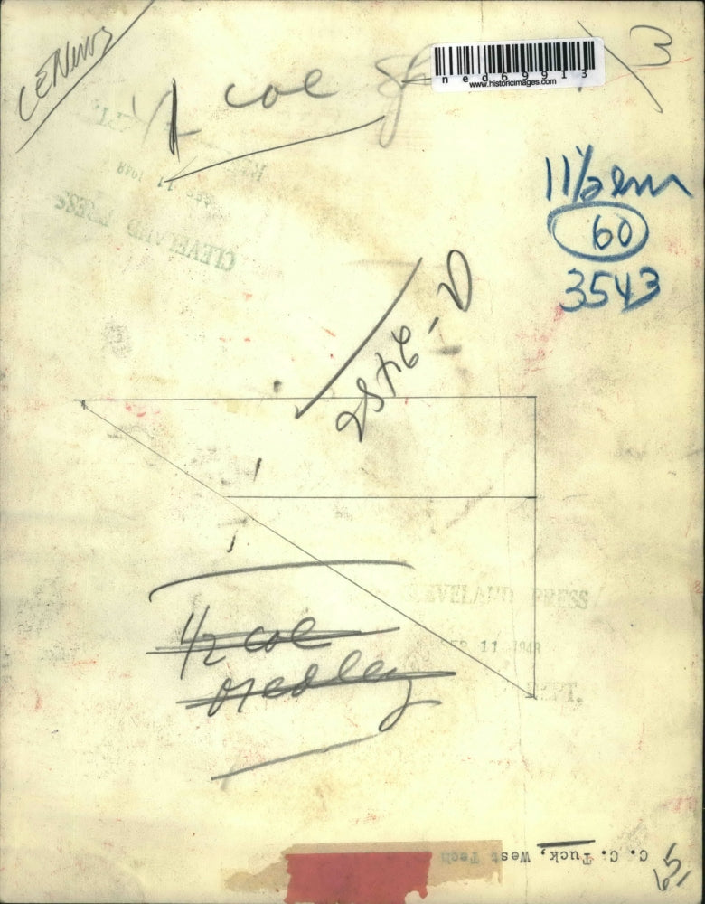 1948 Press Photo C.C.Tuck of west Tach