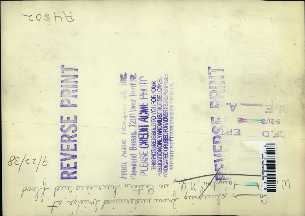 1938 Press Photo Plunging from under reviewed bridge at Trenton, New Jersey