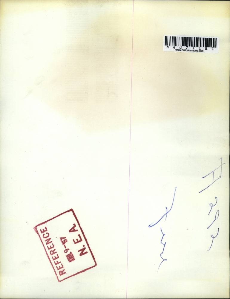 1957 Press Photo North Adams Mass Mrs Lillian Forbush rescued from a fire