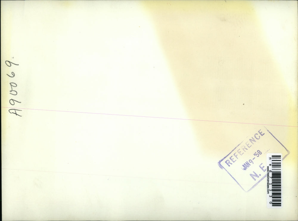 1958 Press Photo Mr Daniel Webster Cole & wife on 65th Wedding Anniversary