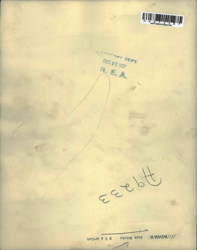 1927 Press Photo Jack Petrie