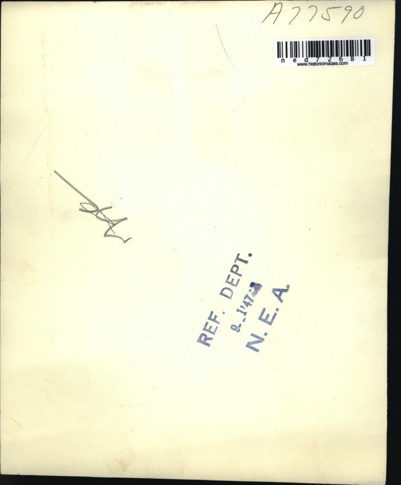 1947 Press Photo Arthur H. Bannon's Porch Shooting Site of Dr. George E. Obrist