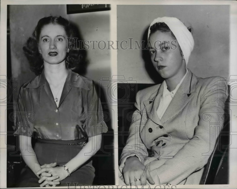 Load image into Gallery viewer, 1951 Press Photo Mrs Gloria Organ on kidnapping &amp; robbery of Jeanne Carlson
