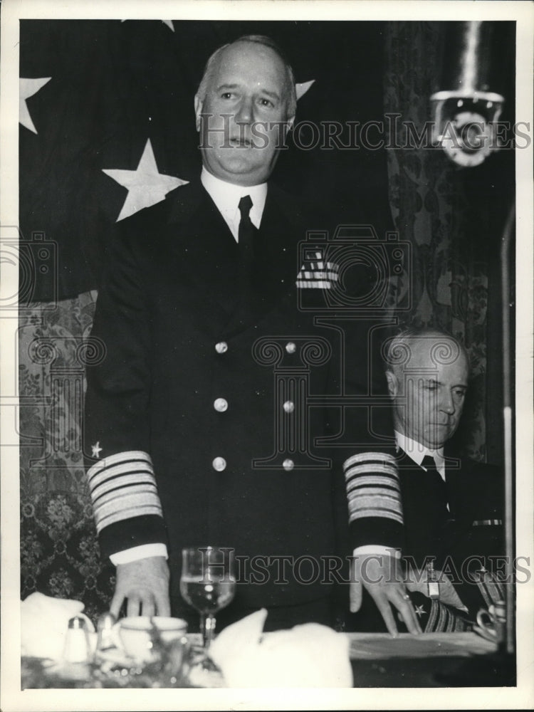 1934 Press Photo Admiral David F Sellers US Navy- Historic Images