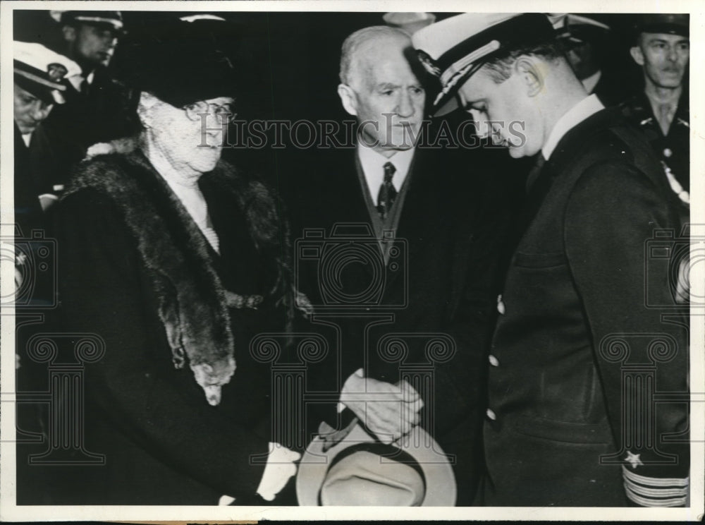 1942 Press Photo Dramatic Scene in San Francisco