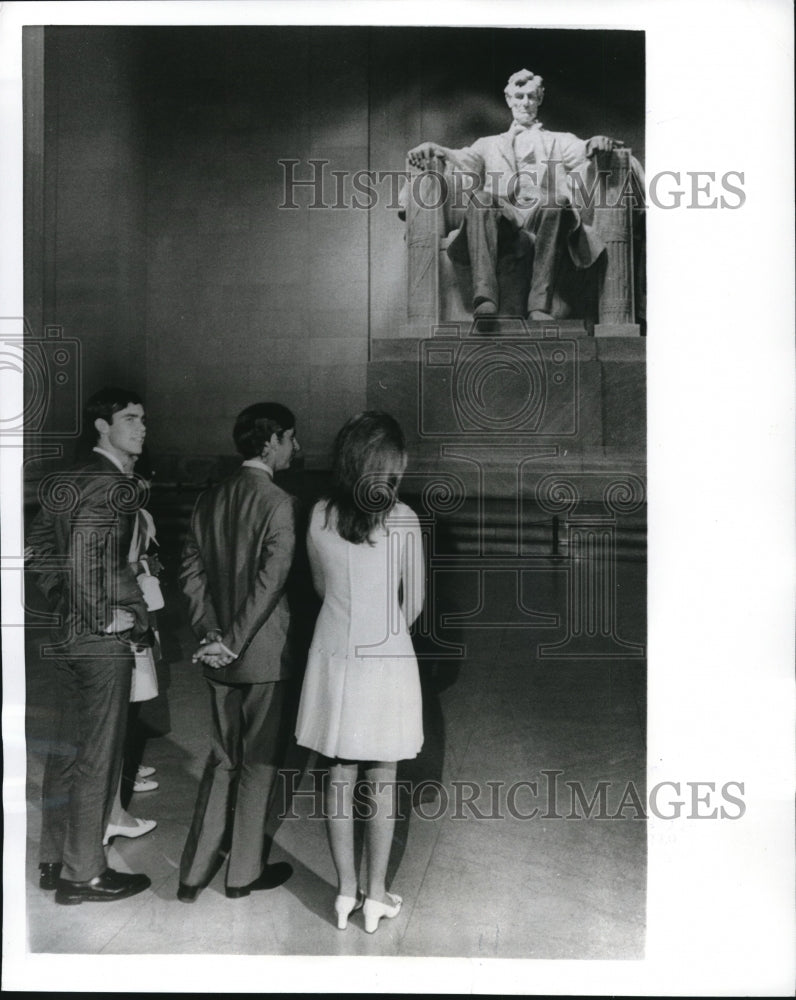 1910 Press Photo Prince Charles and Princess Anne on their evening tour- Historic Images