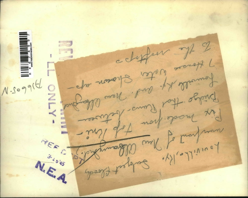 1945 Press Photo Flood at New Albany, Indiana