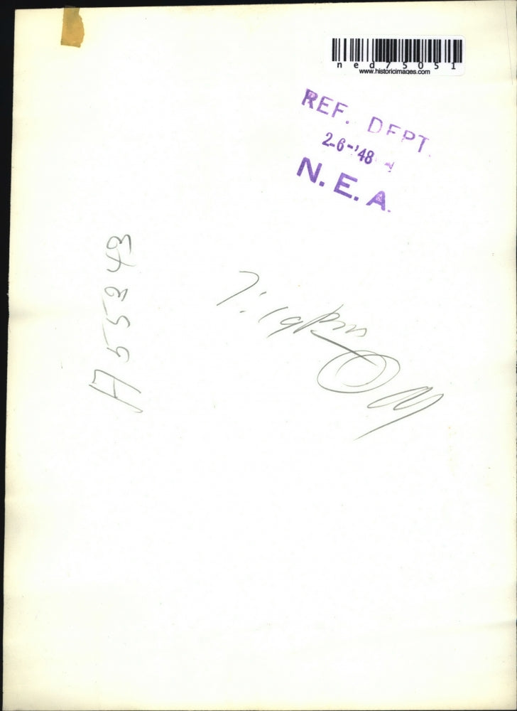 1948 Press Photo Edwin W. Pauley, Special Assistant to Secretary