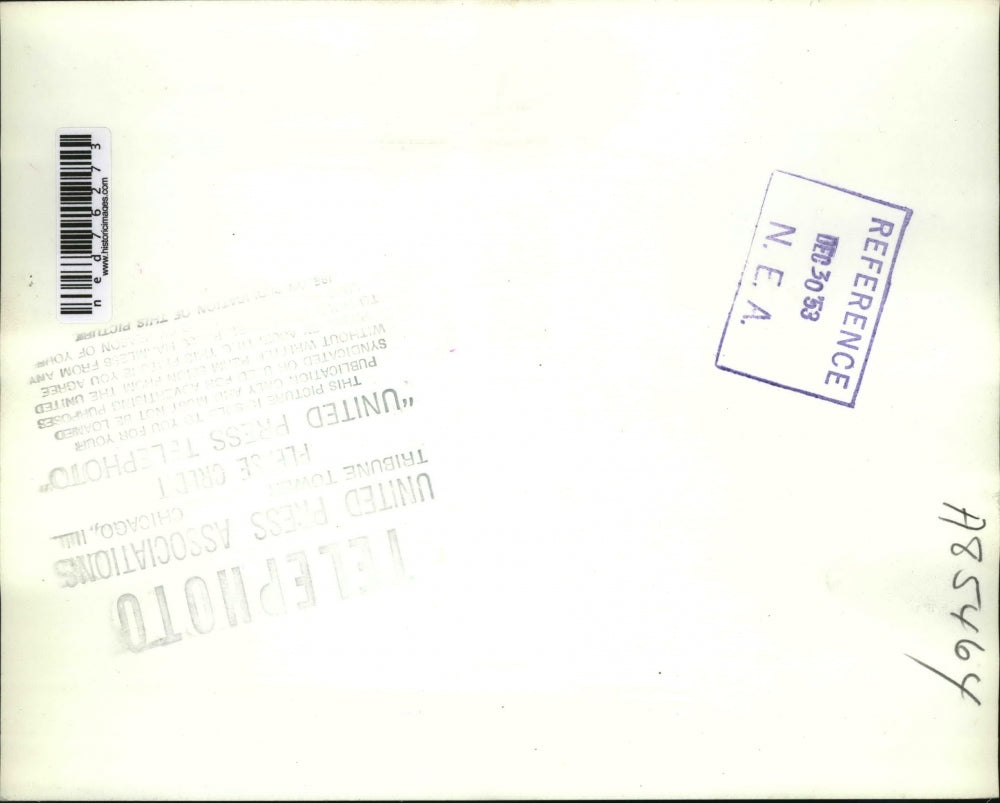 1953 Press Photo Mrs. Joe Watts, Helen Gilbert, Escaped Detroit Convict Hostages