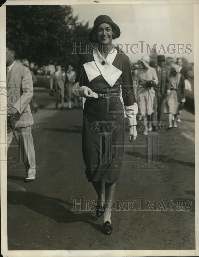 1930 Press Photo Persifor Frazer at US-British Polo Game at Meaowbrook- Historic Images