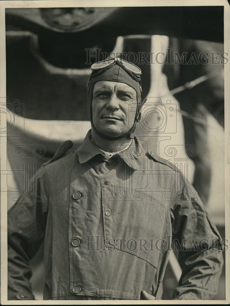 1925 Press Photo Chief Boatswan E.E. Reber, U.S.N.