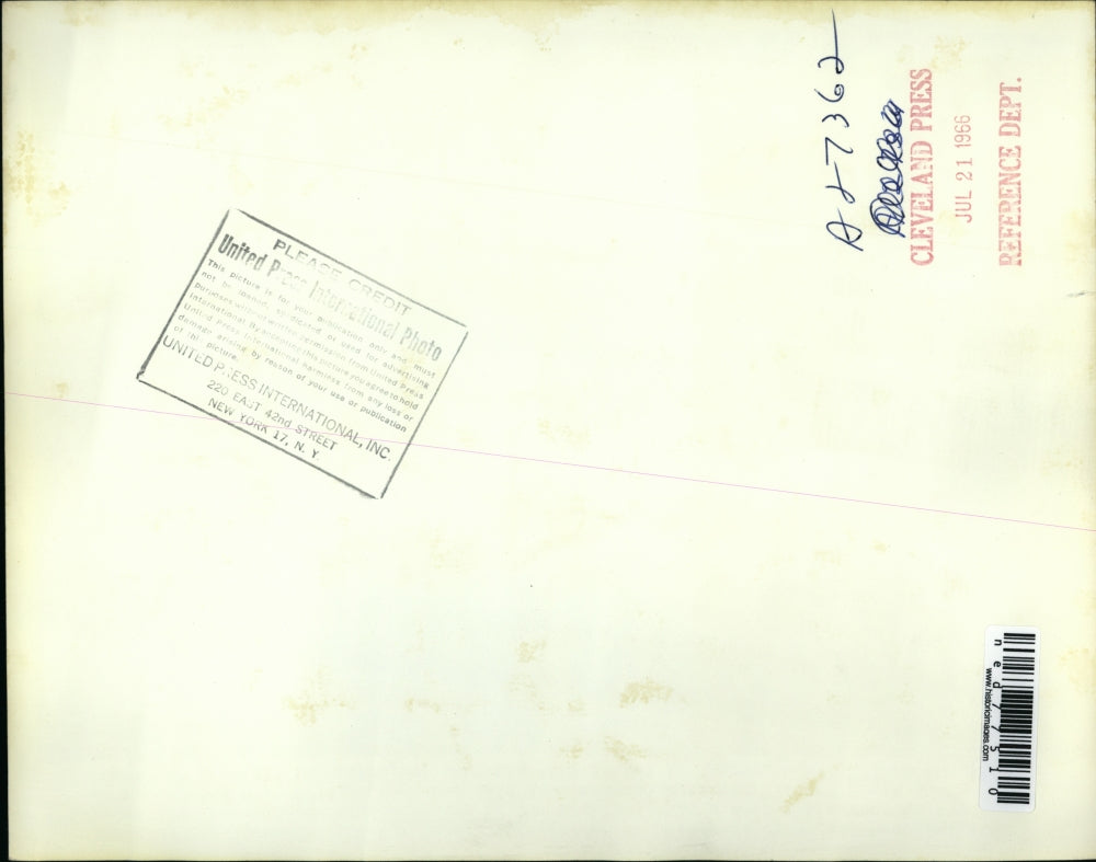 1966 Press Photo Chicago CW Ruddel warden Bridewell jail & Dr Wm Norcross