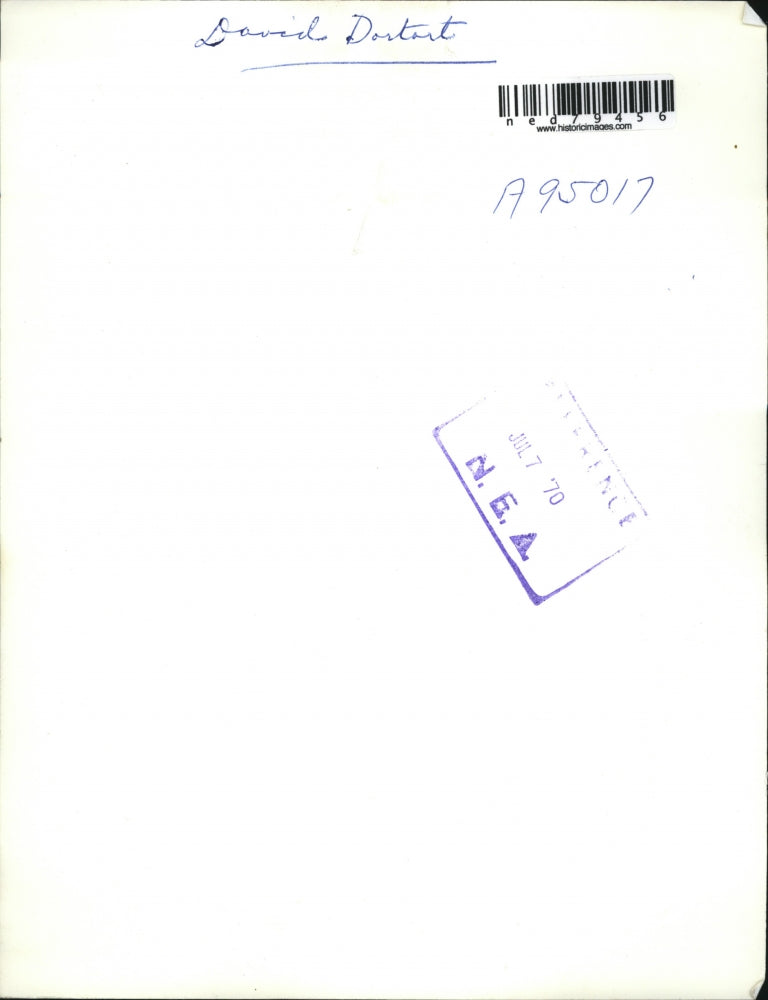 1970 Press Photo Screenwriter / Producer David Dotort