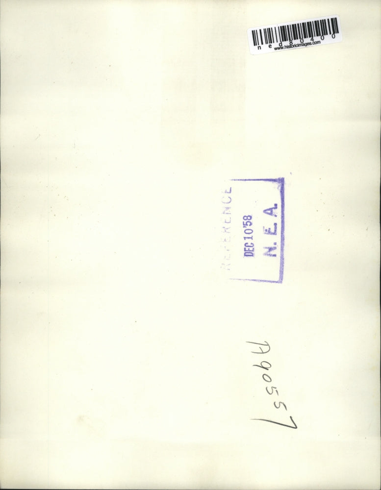 1958 Press Photo Young Mark West, on his second birthday