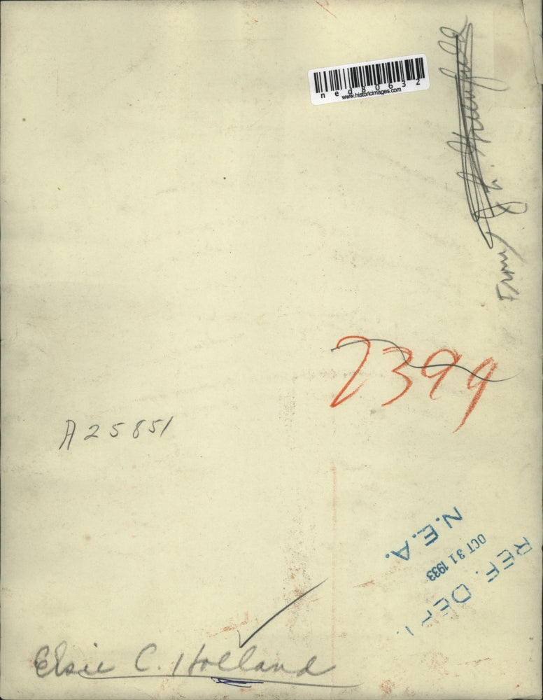 1933 Press Photo Elsie C. Holland