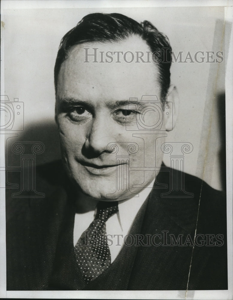 1933 Press Photo Ray Milley