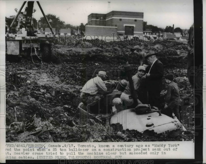 Load image into Gallery viewer, 1958 Press Photo Toronto Toronto, known a century ago as Muddy York proved the
