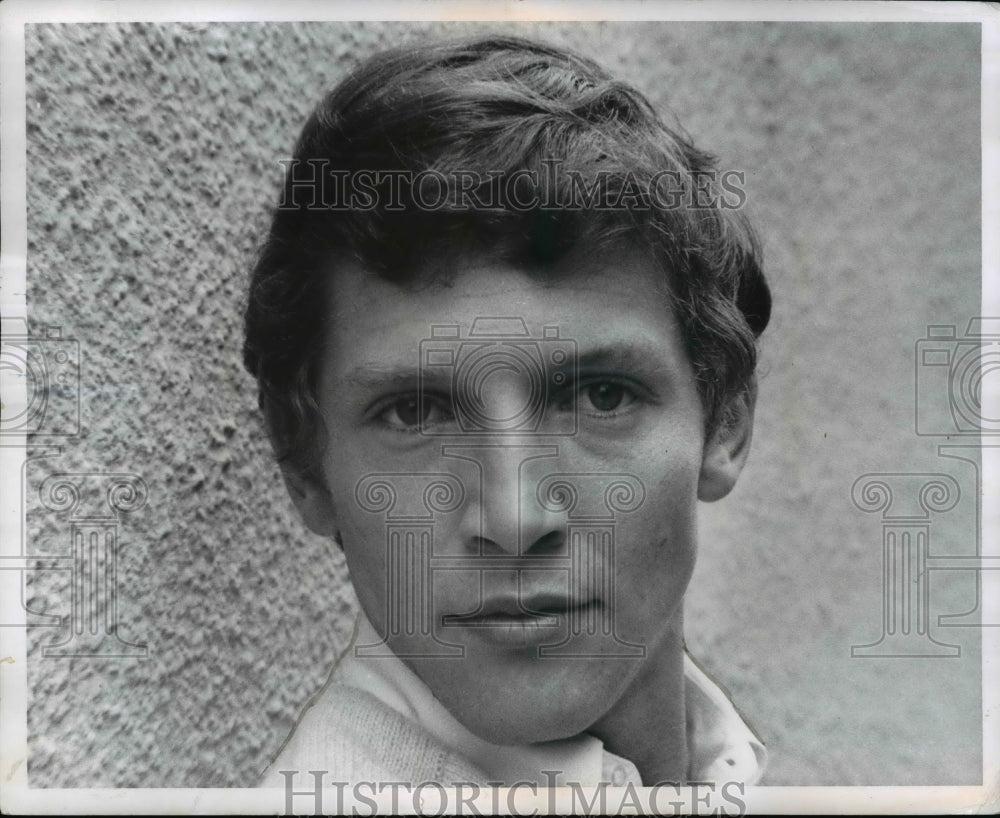 1968 Press Photo Scott Hylands, director of Michelangelo's statue of David