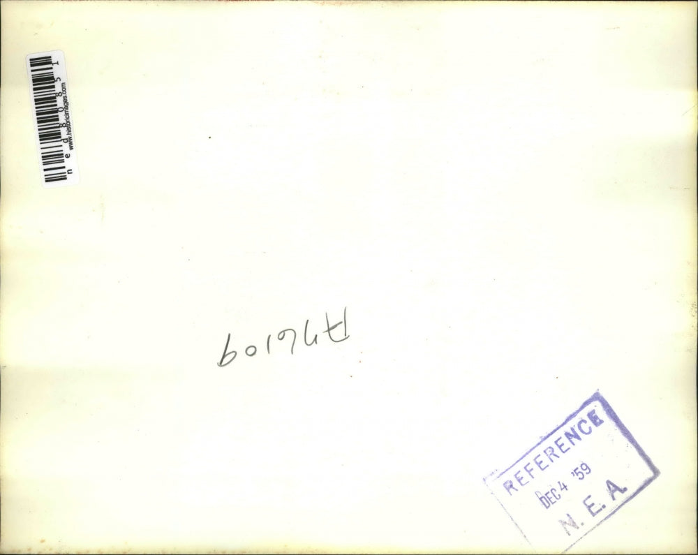 1959 Press Photo Wash DC Soviet leader VS Emelyanov & John McCone of AEC