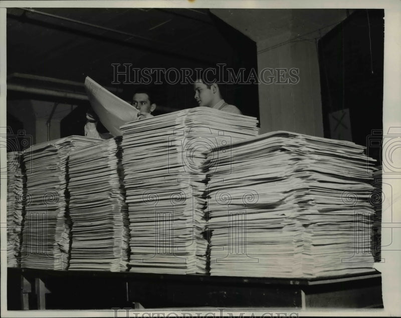 Load image into Gallery viewer, 1940 Press Photo Washington DC for the first time since 1870 information concern
