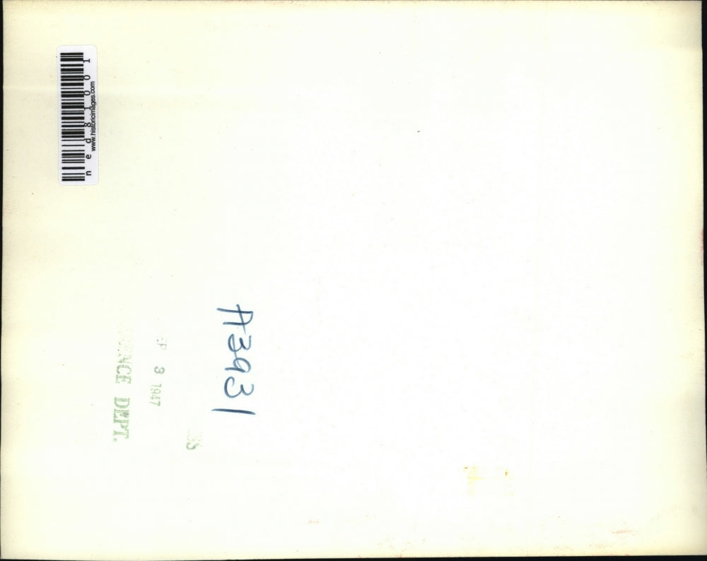 1947 Press Photo Air view of American Legion parade in NYC