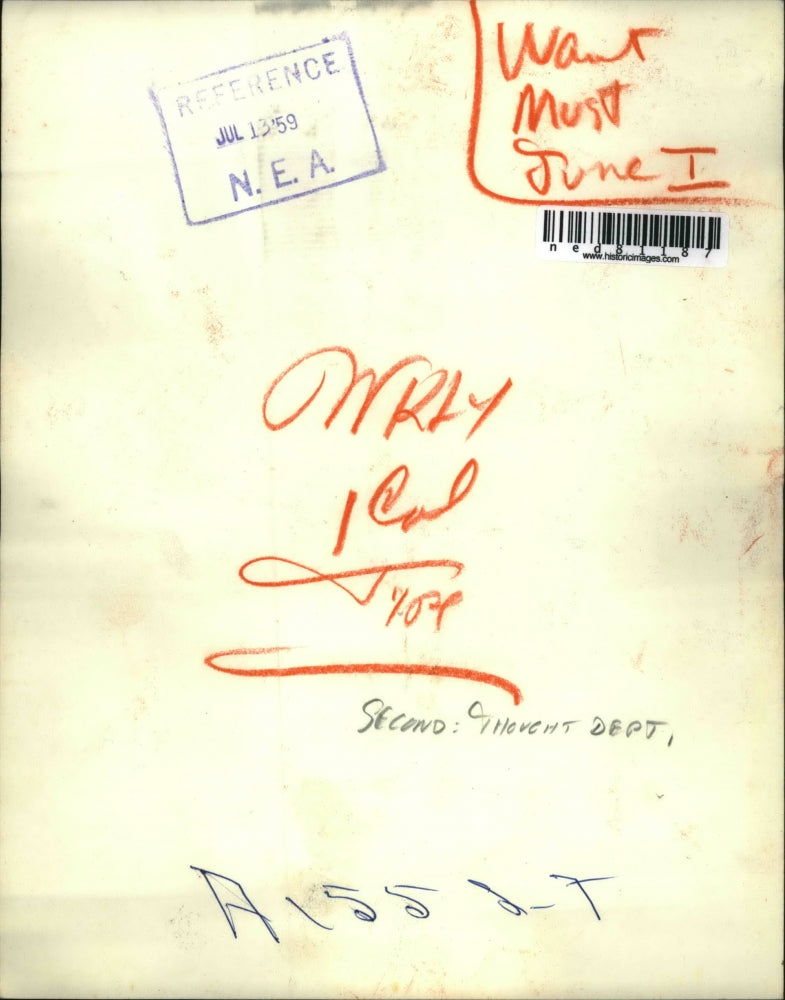 1959 Press Photo San Francisco Obervation Point road signs - ned81187