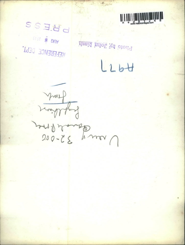 1939 Press Photo View of a 32-000 Candle power lamp