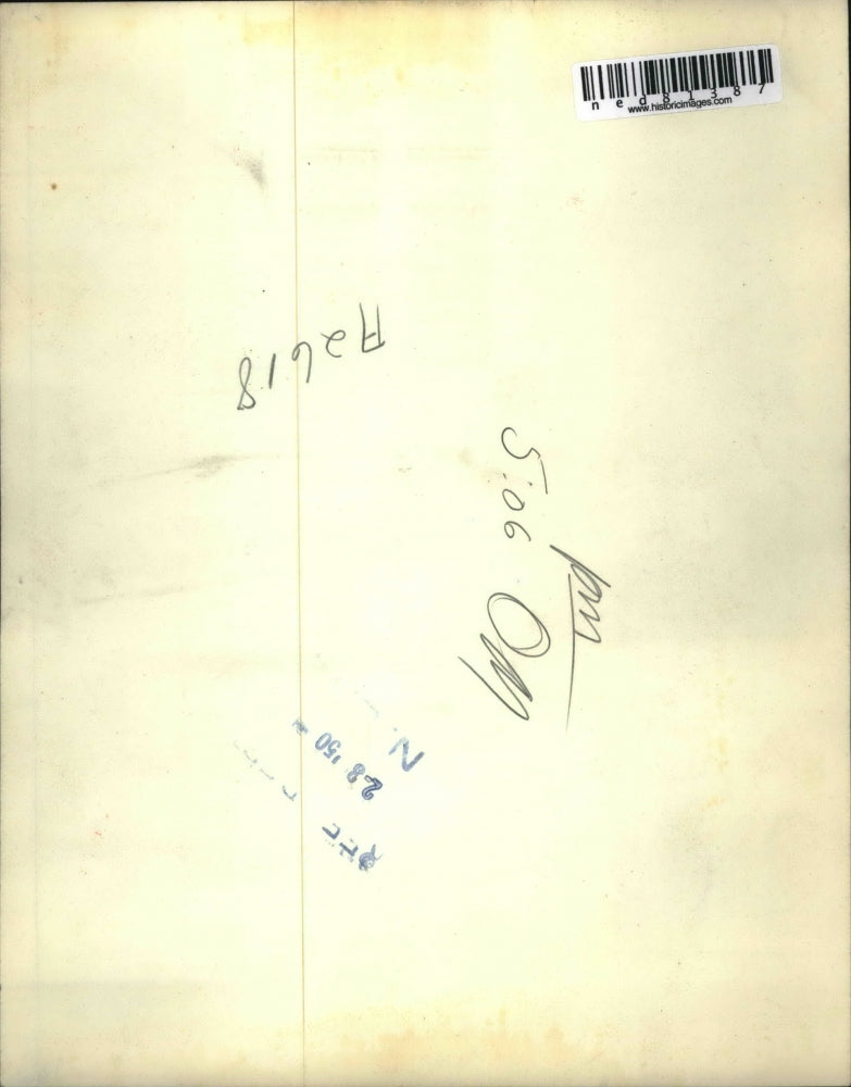 1950 Press Photo Mrs. Marie Deckler Treated By Nurse Annabelle McHugh