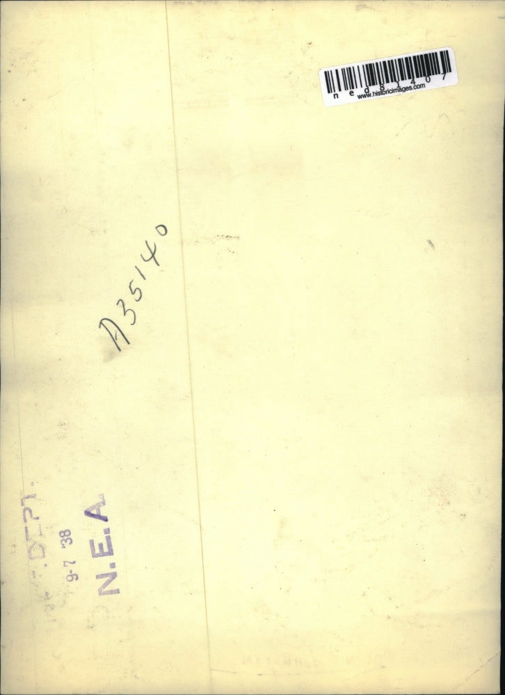 1938 Press Photo Olin D Johnston Democratic Party Politician